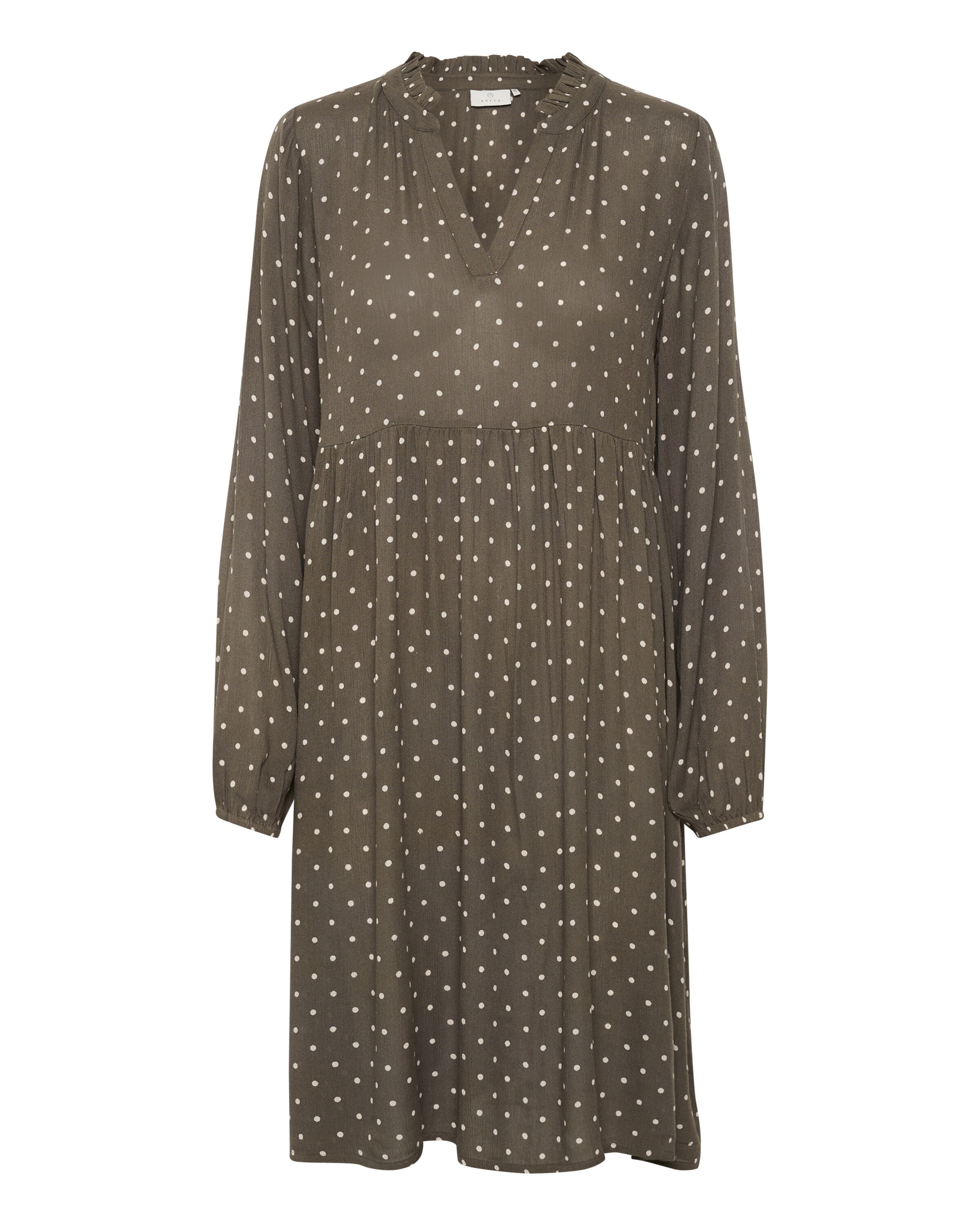 Kaffe Kjole 'Babett' i brun: forside