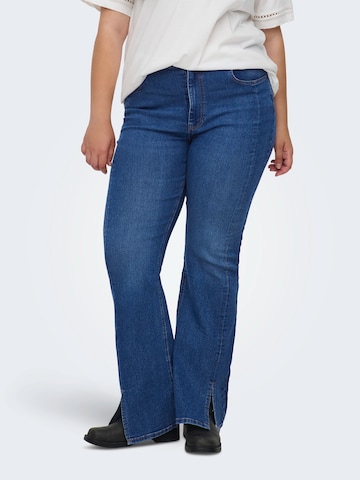 ONLY Carmakoma Zvonový Džíny 'CARCHRISTINE' – modrá: přední strana