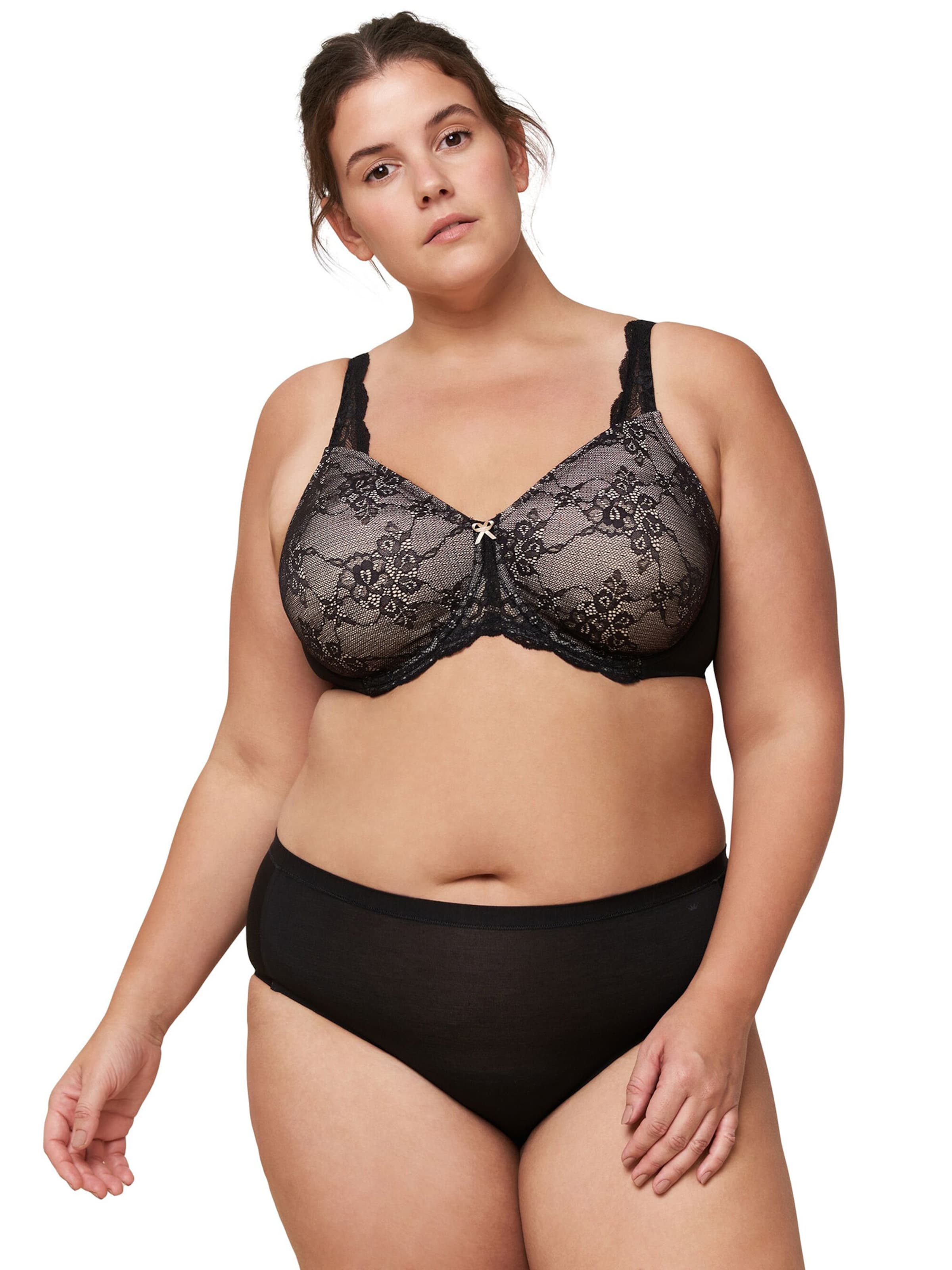 TRIUMPH Minimizer Bügel-BH ' Contouring Sensation ' in Schwarz