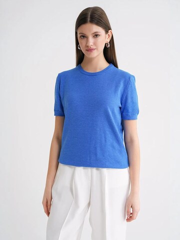 Pullover di MixRay in blu: frontale
