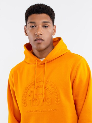 BIG STAR Sweatshirt 'Brynner' in Oranje