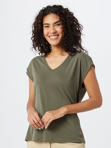 Kaffe Koszulka 'Alise' w kolorze zielony: przód