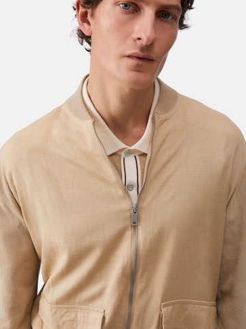 Liu Jo Between-season jacket 'LIU JO UOMO MAGLIA APERTA M/L Maglieria' in Beige