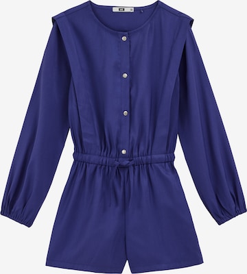 mėlyna WE Fashion Kombinezonas: priekis