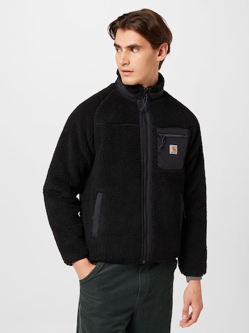 Carhartt WIP Regular Fit Jacke  'Prentis Liner' in Schwarz: predná strana