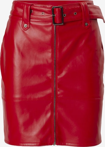 Influencer Skirt in Red: front