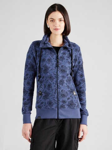 Veste de survêtement 'RYLIE' Ragwear en bleu : devant