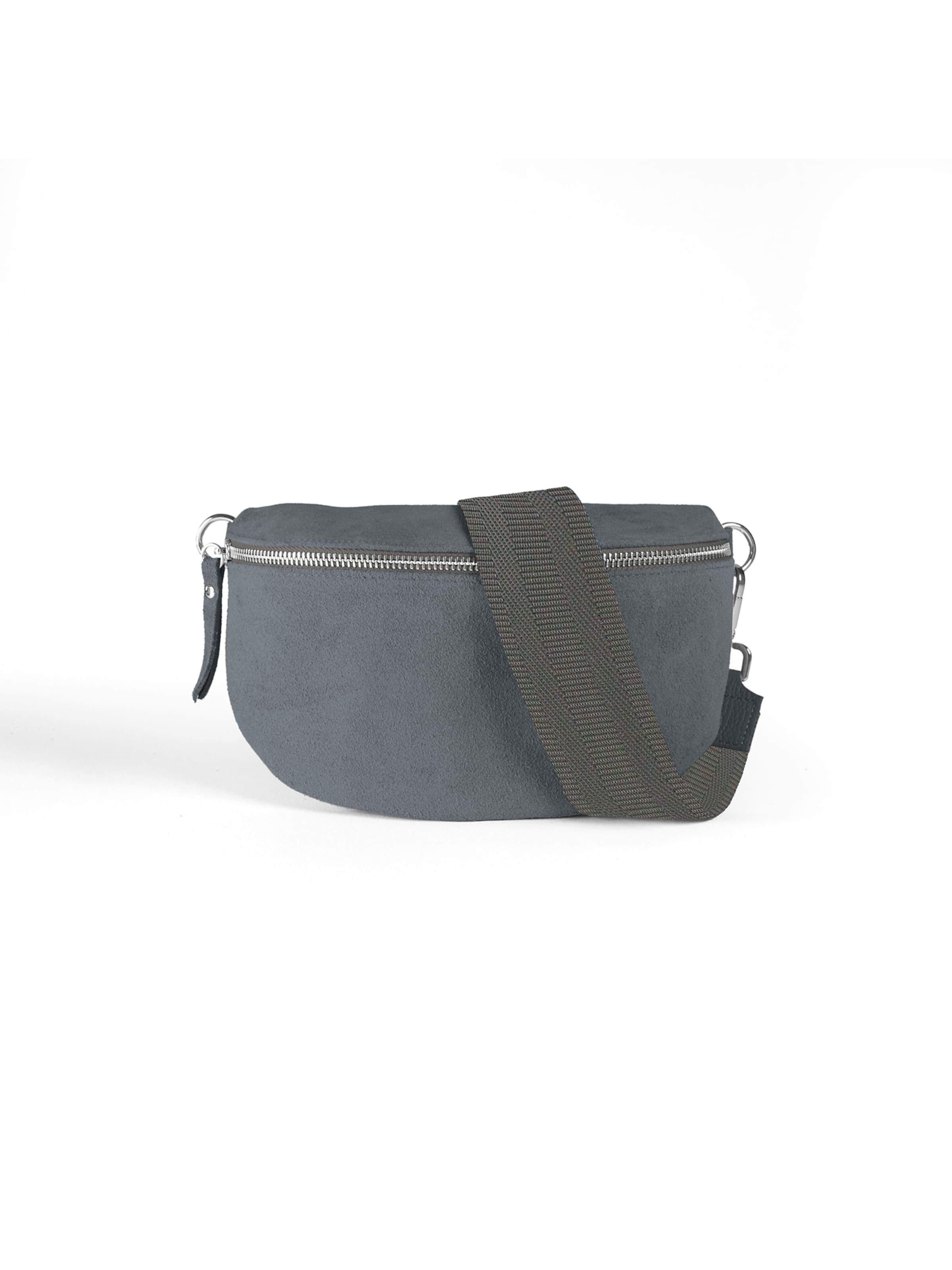 lePelou Fanny Pack 'ARIA medium' in Grey: front