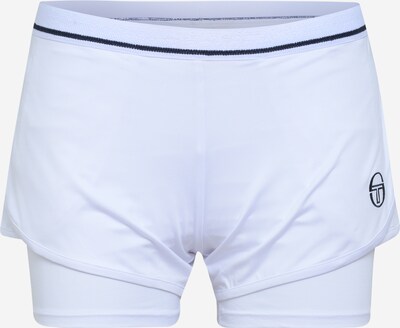 Sergio Tacchini Pantalon de sport en bleu foncé / blanc cassé, Vue avec produit