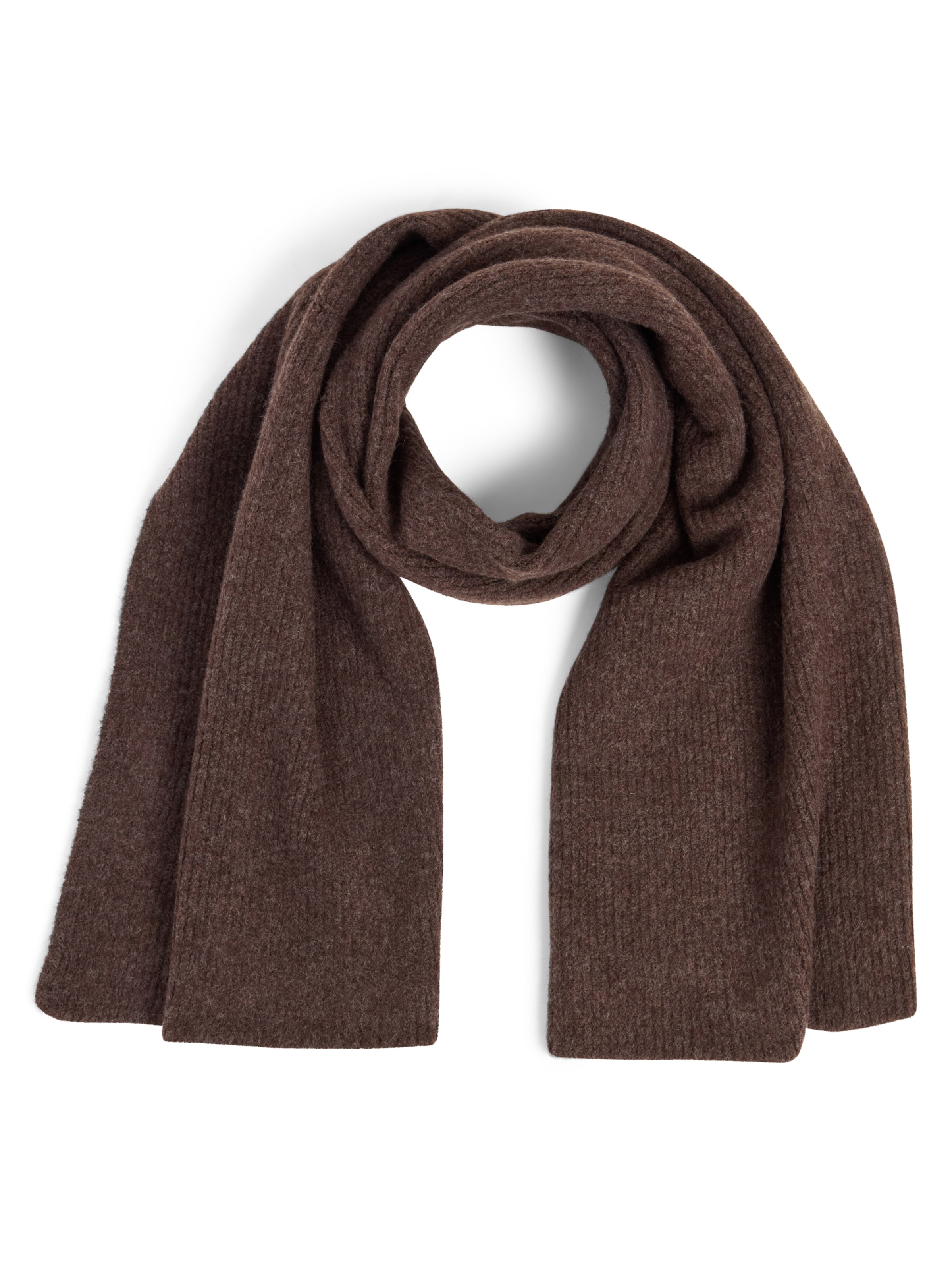 Écharpe ' Sanela ' mbym en marron : devant