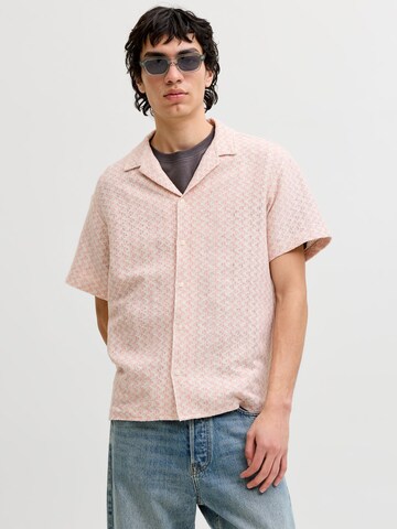 JACK & JONES Regular Fit Skjorte i rød: forside