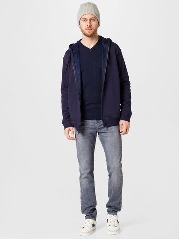 UGG Zip-Up Hoodie 'Gordon' in Blue