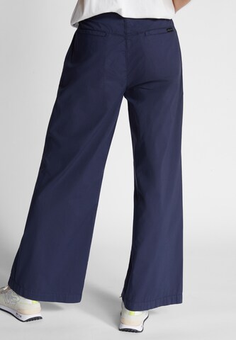 Wide Leg Pantalon chino North Sails en bleu