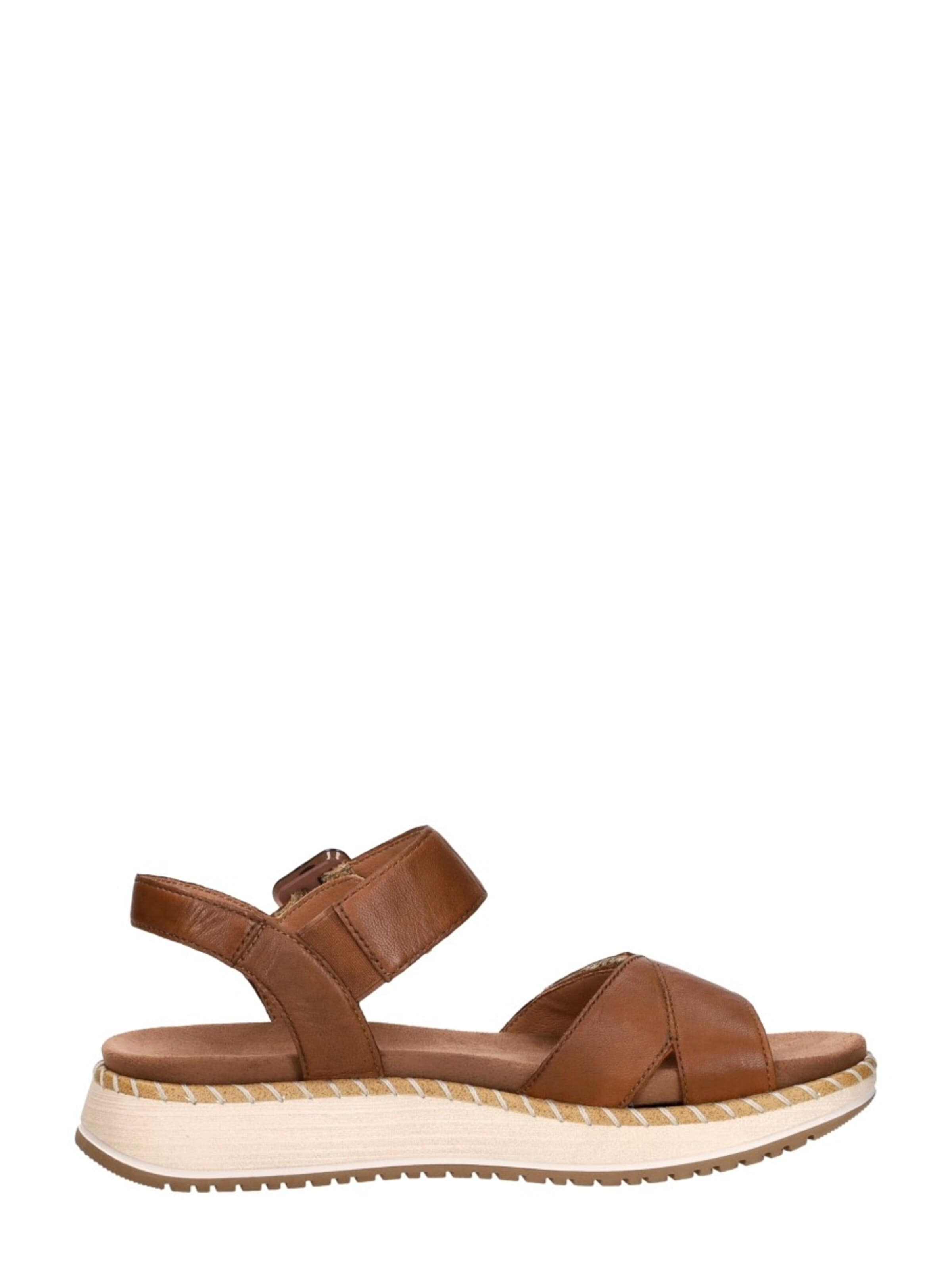 Sandales 'Sandalen Plat' REMONTE en marron