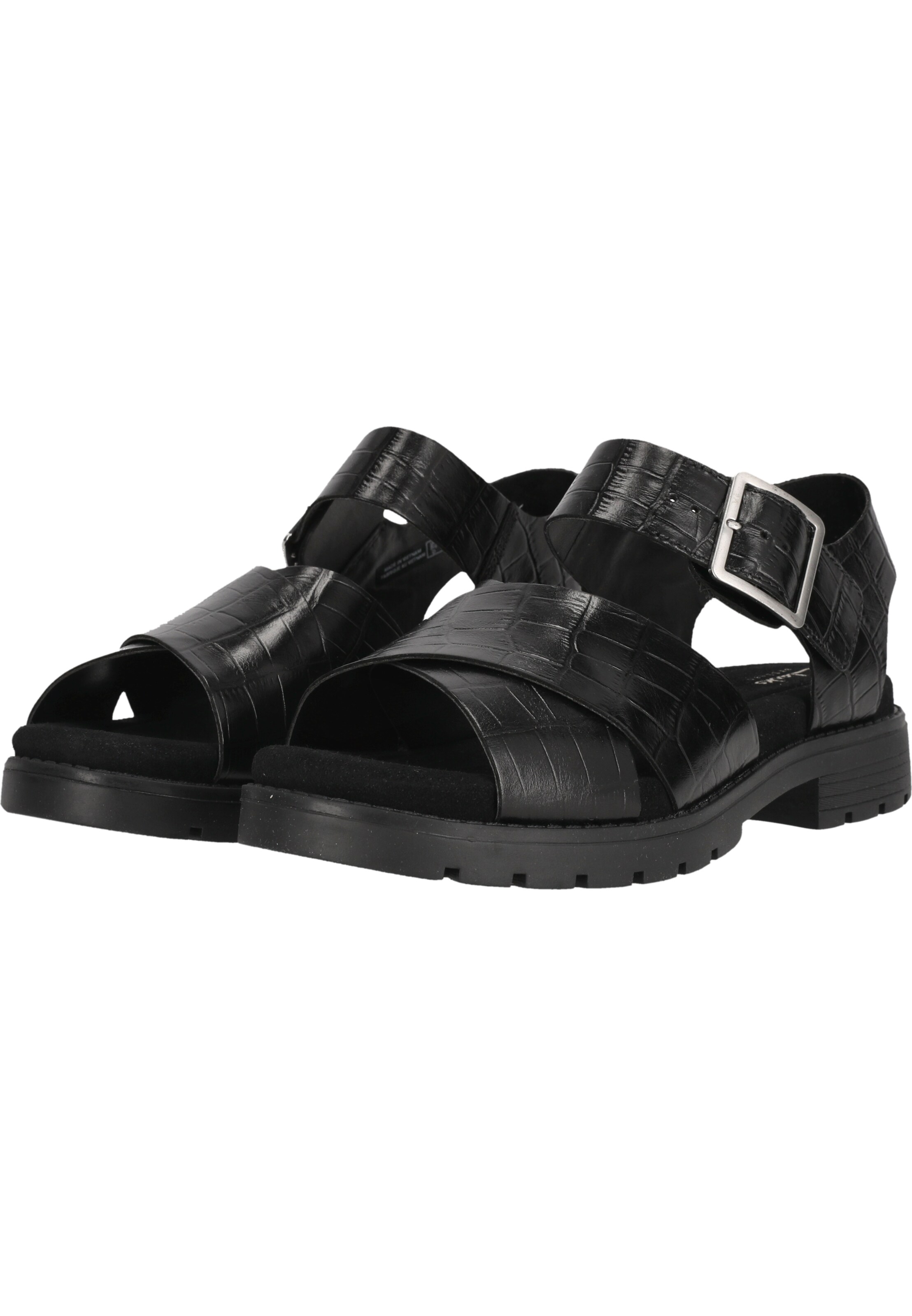 CLARKS Sandale 'Orinoco' in Schwarz