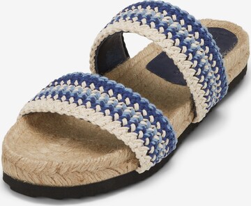 Marc O'Polo Mules in Blue: front