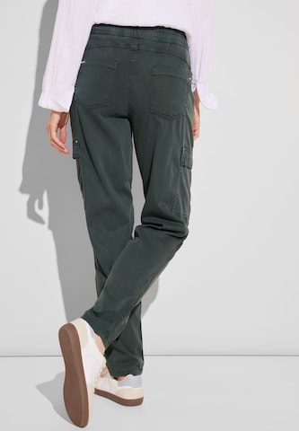 STREET ONE Loose fit Cargo Pants in Green