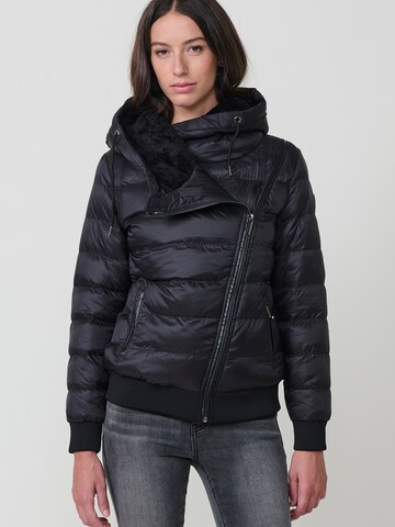 KOROSHI Kurtka zimowa w kolorze czarny: przód