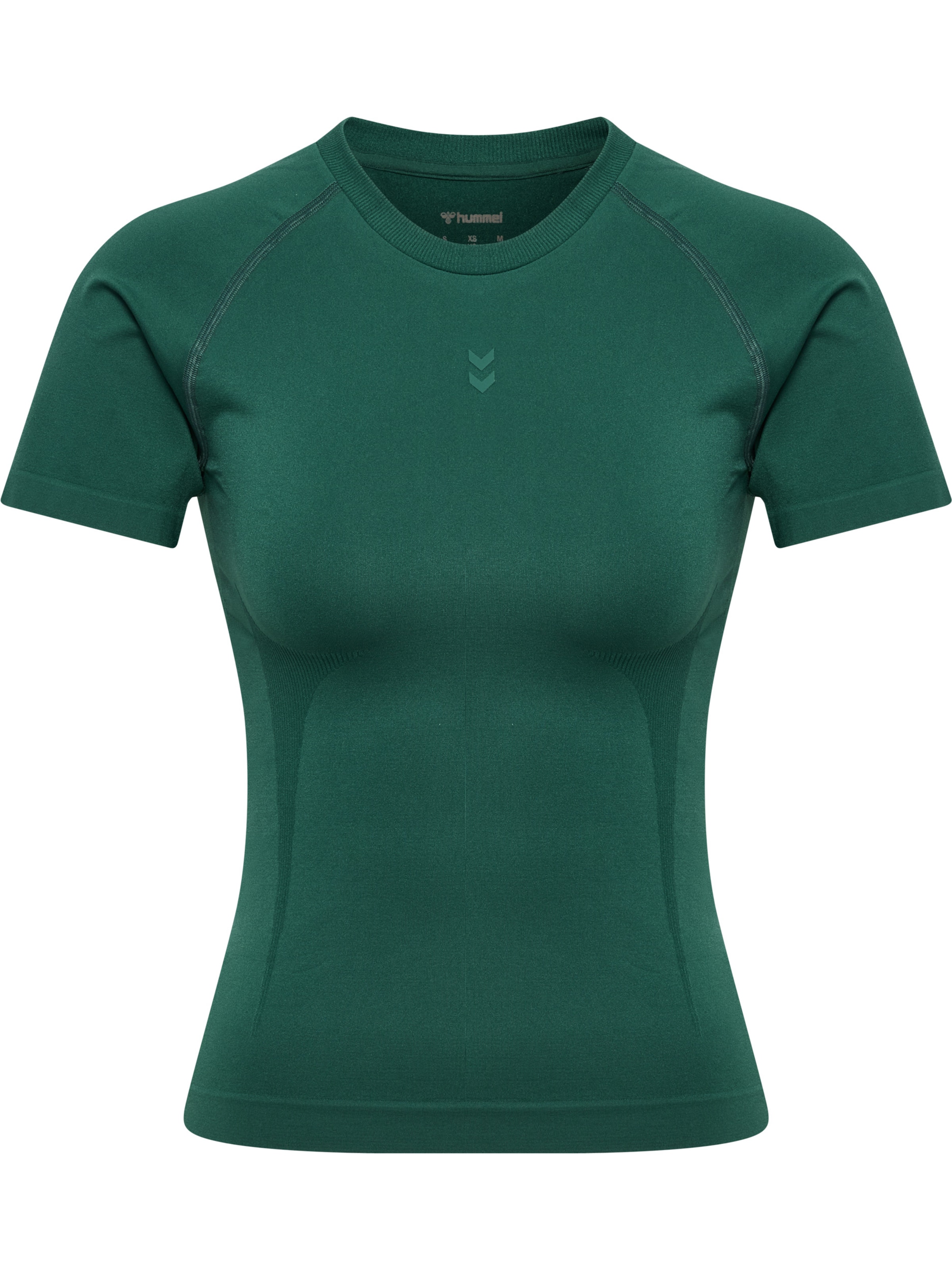 Hummel Functioneel shirt 'Flow' in Groen: voorkant