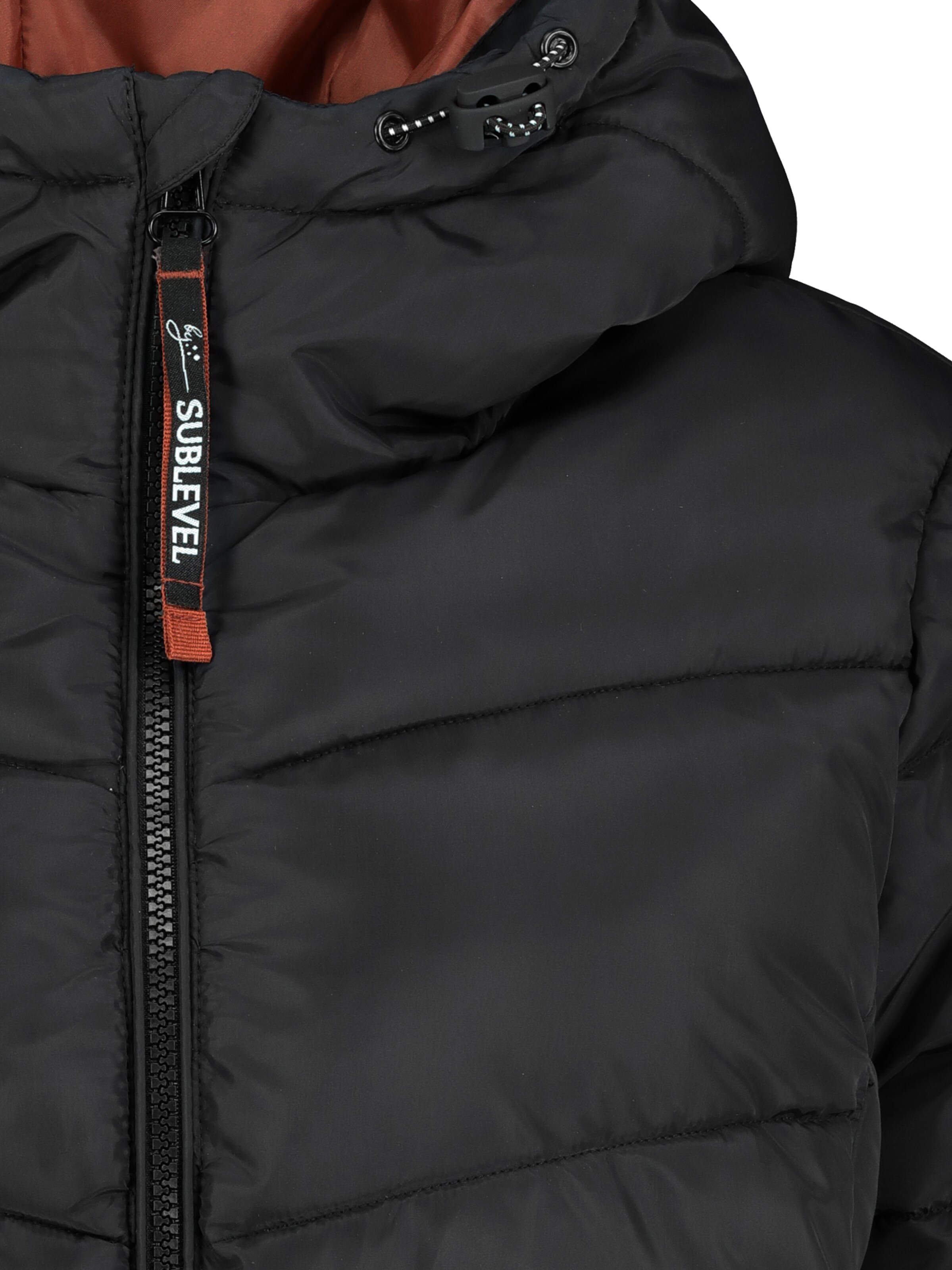 Sublevel Mantel in Schwarz