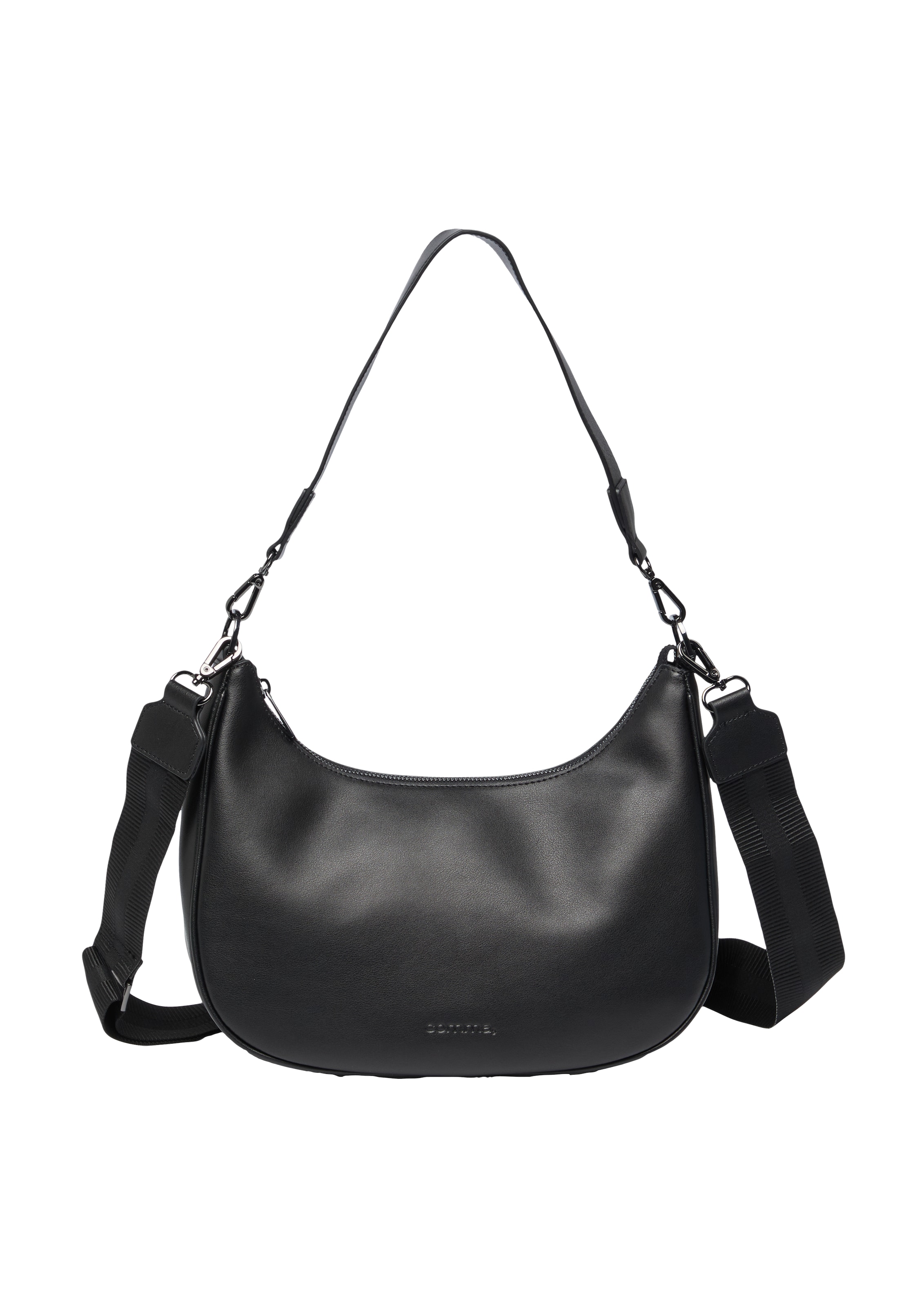 COMMA Schultertasche in Schwarz: Vorderseite