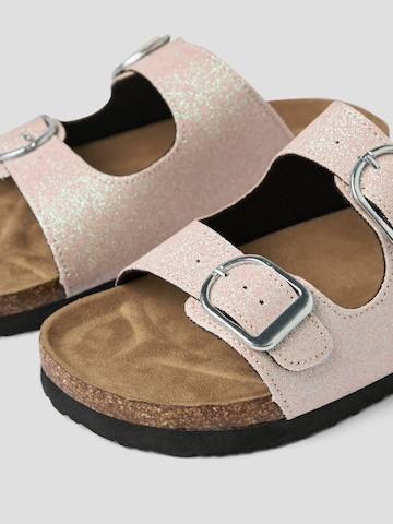 Sandale 'NKFFLORA' de la NAME IT pe alb