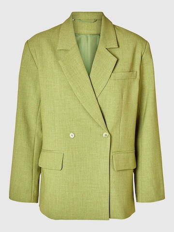SELECTED Blazers in Groen: voorkant