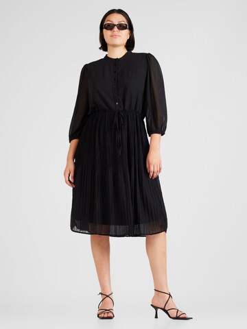 ONLY Carmakoma Shirt dress 'PIONA' in Black