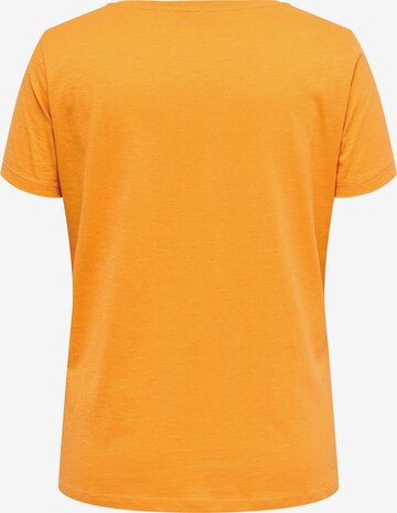 ONLY Carmakoma T-Shirt 'Bonnie' in Orange