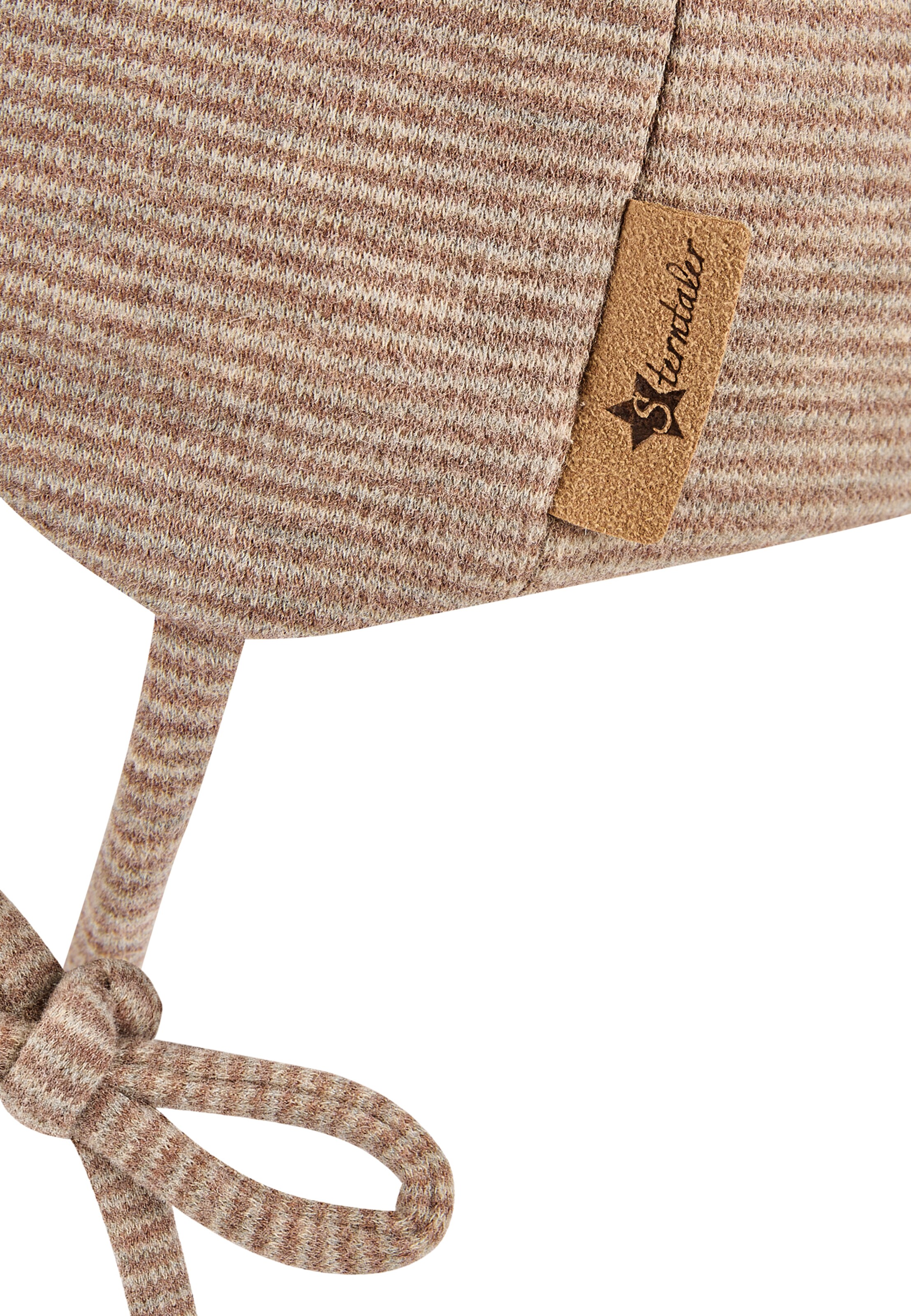 STERNTALER Beanie 'Saurier' in Beige