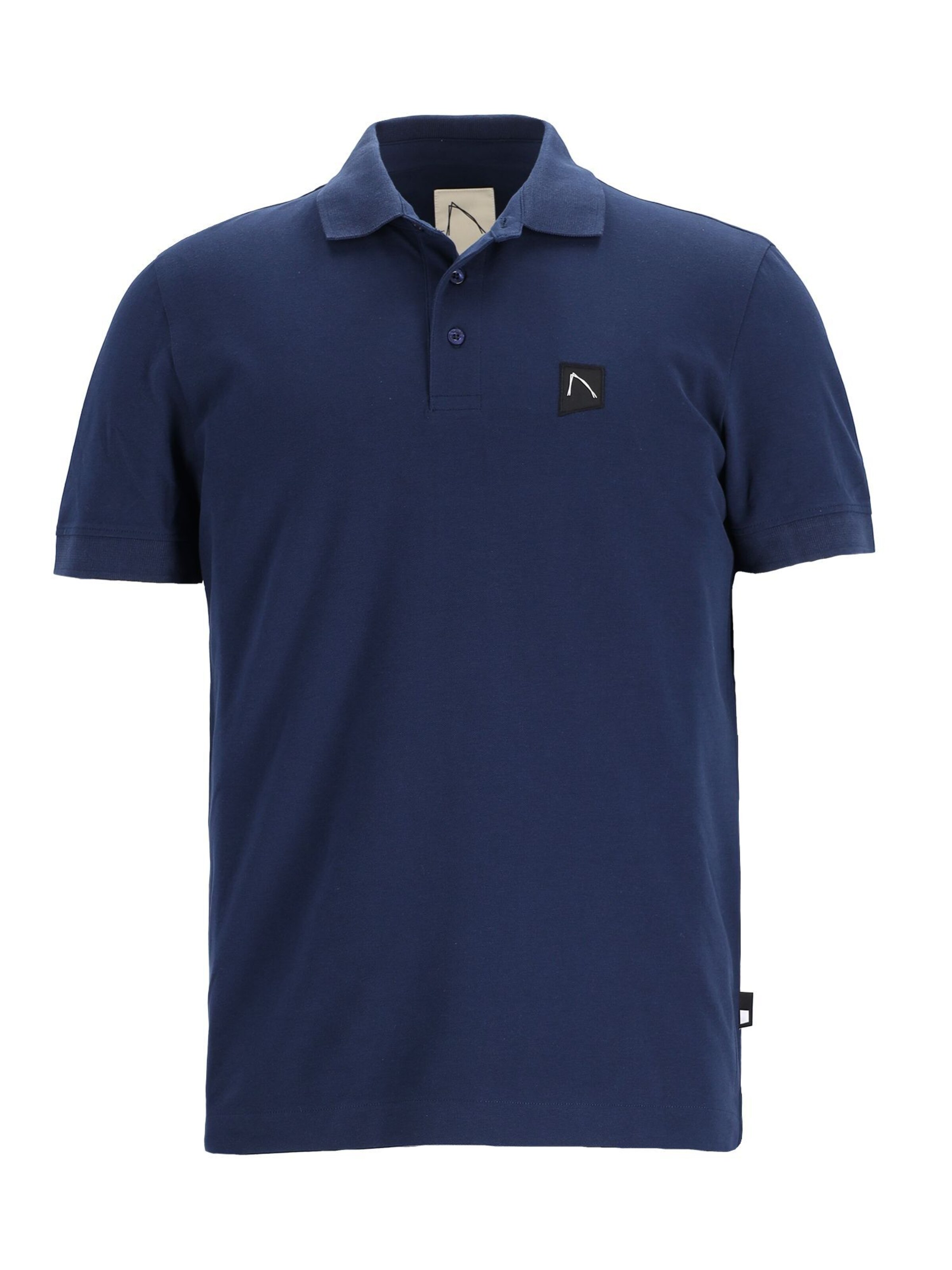CHASIN' Shirt 'Daily Polo' in Blauw: voorkant