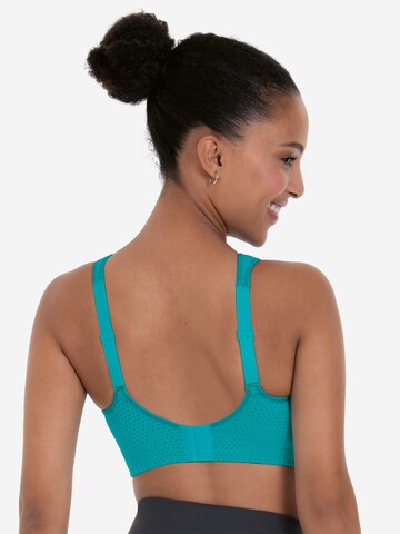ANITA Bustier BH 'Air Control Delta Pad Sport' in Blauw