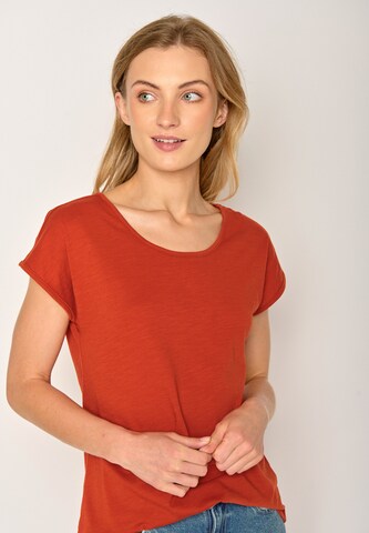 Maglietta di GREENBOMB in rosso