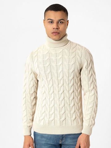 Williot Pullover in Beige: Vorderseite
