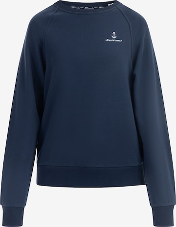 Sweat-shirt 'Bridgeport' DreiMaster Maritim en bleu : devant