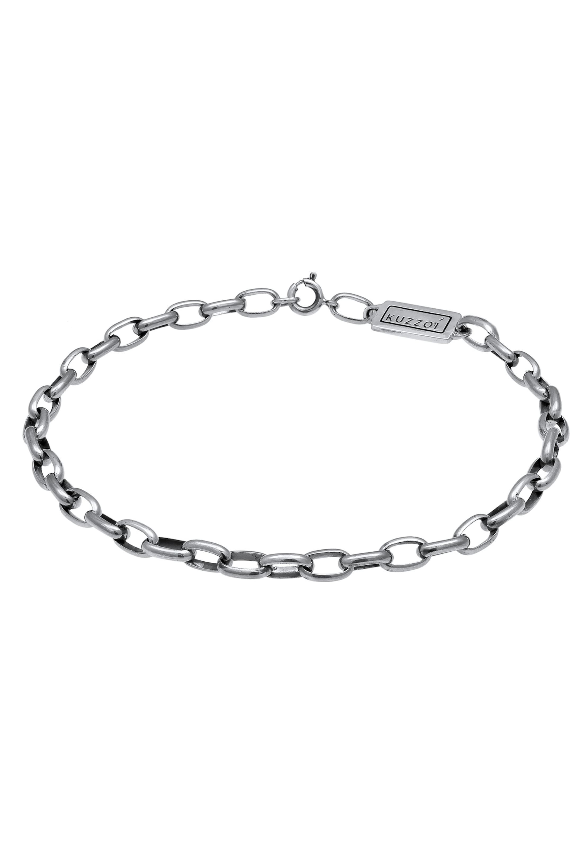 Bracelet KUZZOI en argent : devant