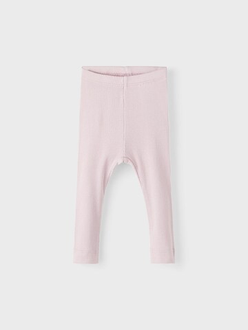 NAME IT - Skinny Leggings 'KAB' em rosa