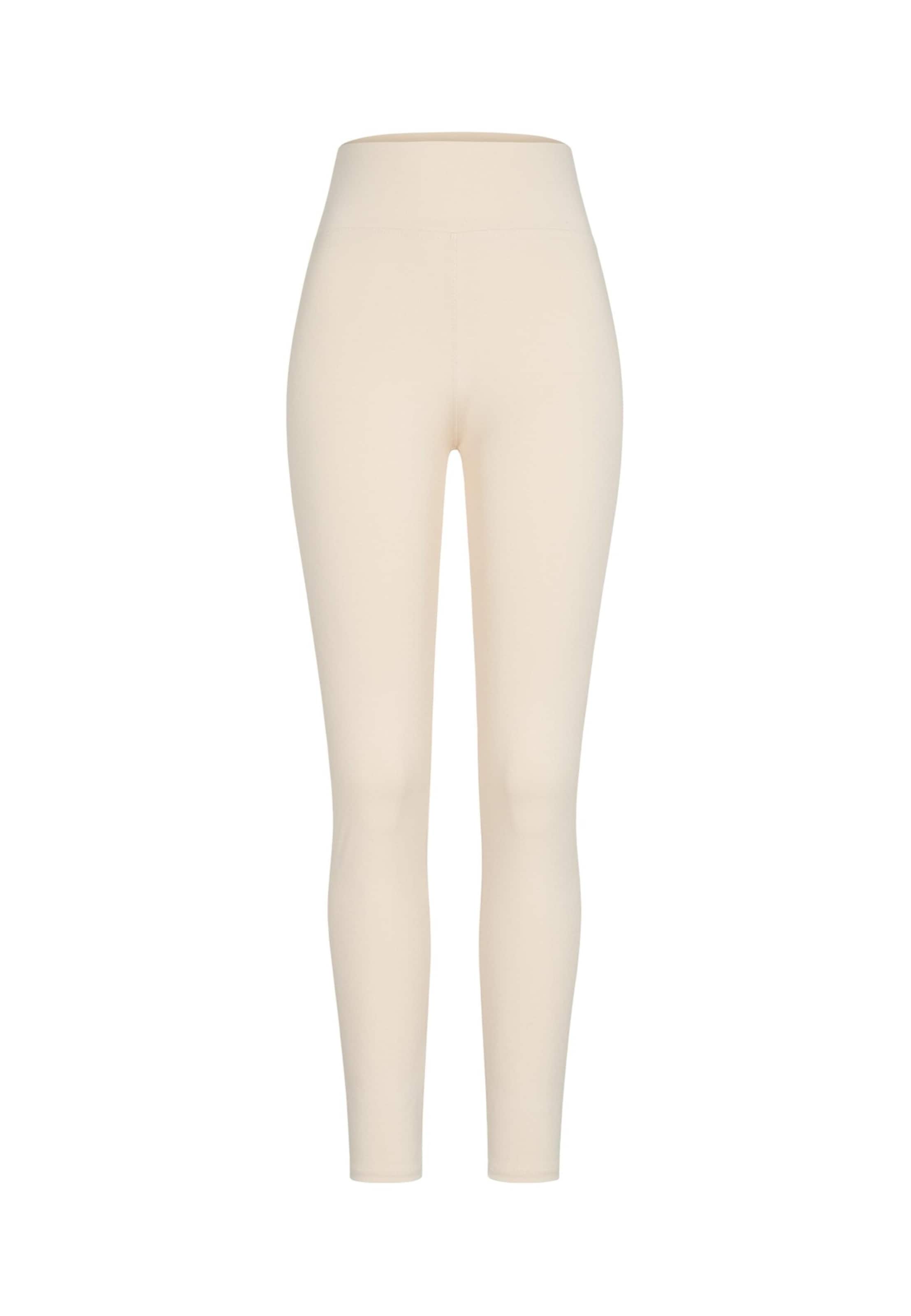 Cloud5ive Skinny Legíny – béžová: přední strana