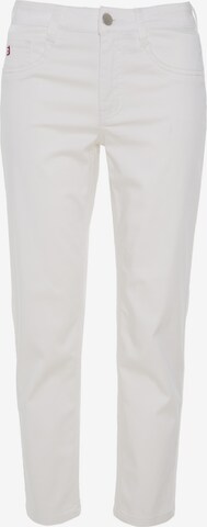 Slimfit Pantaloni chino ' LUCIA ' di BIG STAR in bianco: frontale