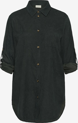 KAFFE CURVE Blouse 'Verana' in Green: front