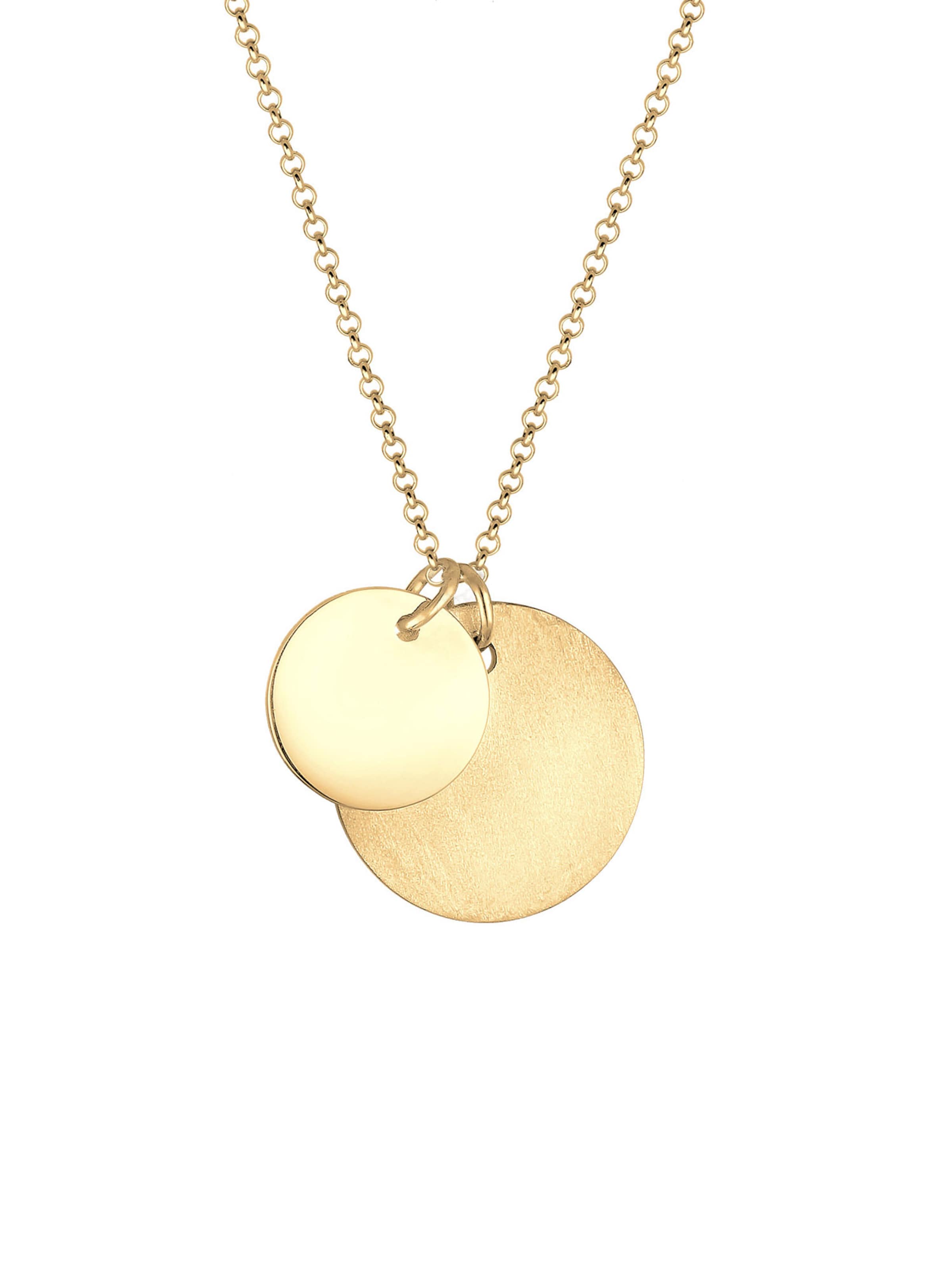 ELLI Řetízek 'Geo' – zlatá