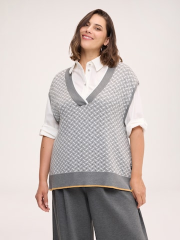 Fiorella Rubino - Chaleco de punto en gris
