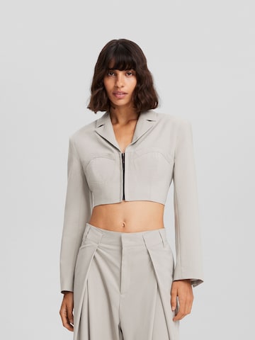 Bershka Blazer in Grau: predná strana