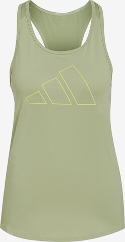 ADIDAS PERFORMANCE Sporttop 'Versatile Train Necessi' in Groen: voorkant