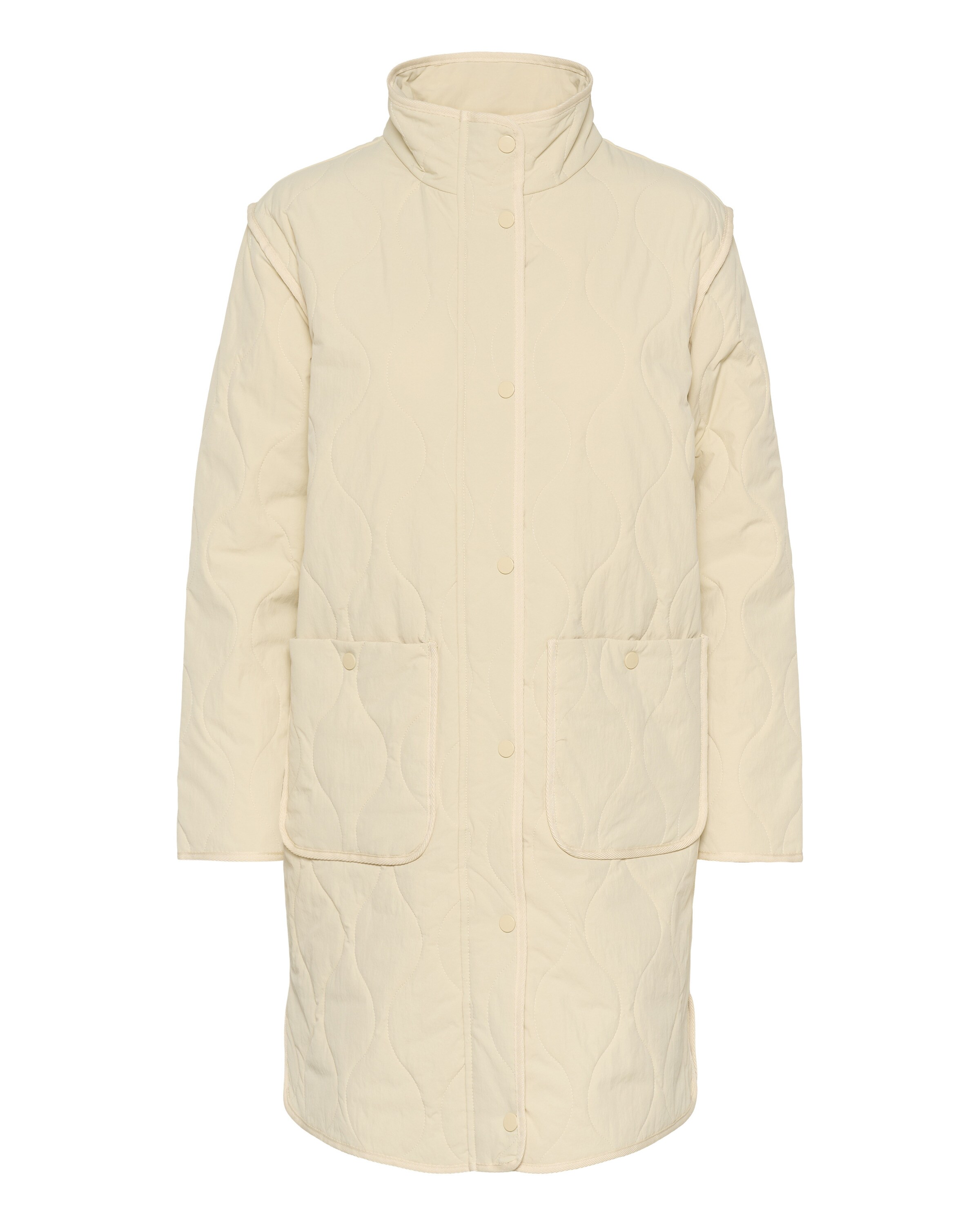 SAINT TROPEZ Overgangsfrakke 'Ollie' i beige: forside