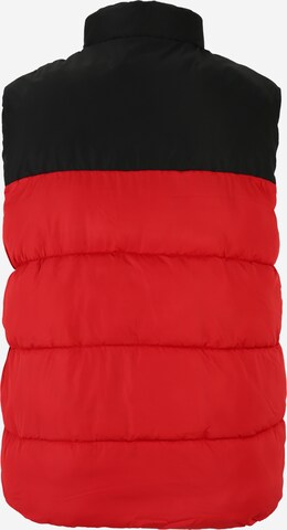 Jack & Jones Plus Vest 'CHILI' in Red