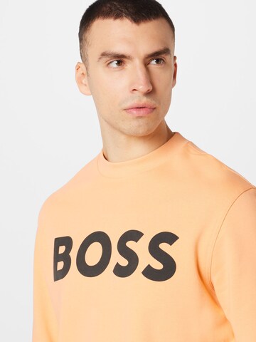 BOSS Orange Sweatshirt 'WeBasic' in Oranje