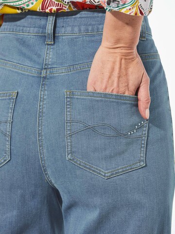 Goldner Wide leg Jeans in Blue