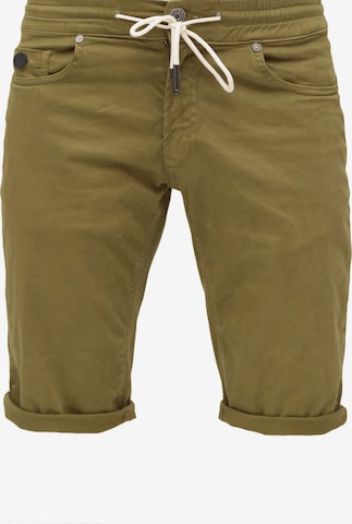 Miracle of Denim Slim fit Pants 'Thomas' in Green: front