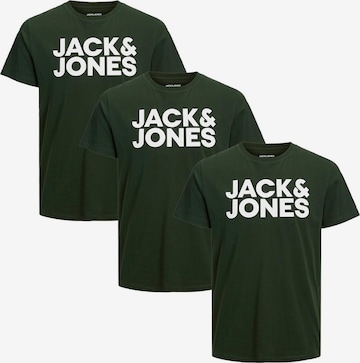 JACK & JONES Shirt 'Corp' in Green: front